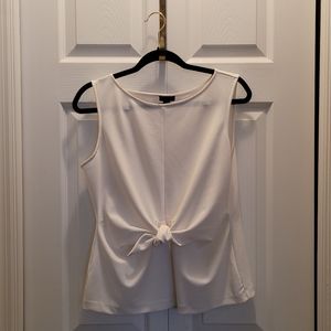 Polyester sleeveless professional work blouse